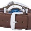 Seiko automático Diver's Ratio Brown Leather SKX007J1-LS12 200M Reloj para hombre