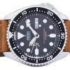 Seiko automático Diver's Ratio Brown Leather SKX007J1-LS9 200M Reloj para hombre