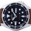 Reloj para hombre Seiko Automatic Diver's 200M Ratio Brown Leather SKX007K1-LS12