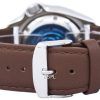Reloj para hombre Seiko Automatic Diver's Ratio Brown Leather SKX009J1-LS12 200M