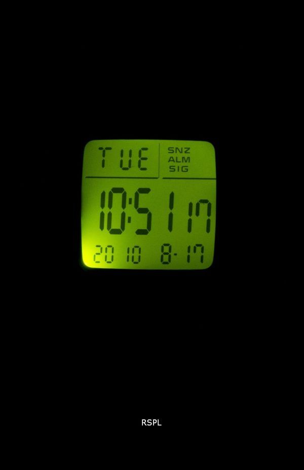 Reloj juvenil Casio Digital alarma Chrono iluminador W-96H-1AVDF W-96H-1AV hombre