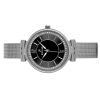 Reloj para mujer Westar Zing Crystal Accents con pulsera de malla de acero inoxidable y esfera negra de cuarzo 00130STN103