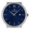 Reloj Westar Profile de acero inoxidable con esfera azul y cuarzo 50215STN104 para hombre