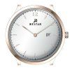Reloj Westar Profile con correa de cuero y esfera plateada de cuarzo 50217PPN607 para hombre