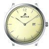 Reloj Westar Profile con correa de cuero y esfera color champán claro de cuarzo 50217STN182 para hombre