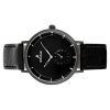 Reloj Westar Profile con correa de cuero y esfera negra de cuarzo 50246GGN103 para hombre