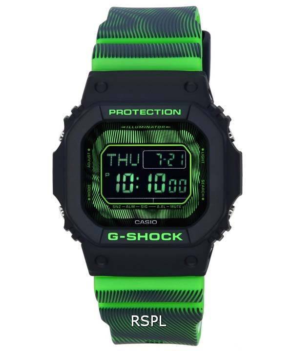 Reloj para hombre Casio G-Shock Time Distortion Series Digital Quartz DW-D5600TD-3 DWD5600TD-3 200M