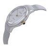 Reloj para hombre Citizen L Series Eco-Drive con malla de acero inoxidable y esfera plateada EM0814-83A