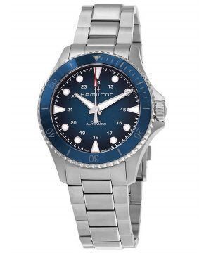 Reloj para hombre Hamilton Khaki Navy Scuba de acero inoxidable con esfera azul y automático H82505140 300M