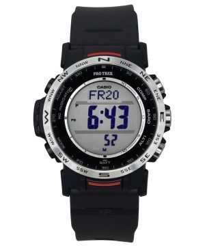 Reloj Casio Pro Trek Climber Line digital con base biológica y correa de resina Tough Solar PRW-35-1A 100M para hombre