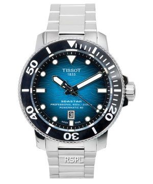 Tissot Seastar 2000 Professional Powermatic 80 Diver&#39,s T120.607.11.041.00 T1206071104100 600M Reloj para hombre