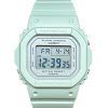 Reloj Casio Baby-G digital con correa de resina verde de cuarzo BGD-565SC-3 100M para mujer