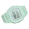 Reloj Casio Baby-G digital con correa de resina verde de cuarzo BGD-565SC-3 100M para mujer