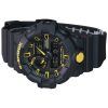 Reloj Casio G-Shock Caution amarillo analógico digital correa de resina esfera negra cuarzo GA-700CY-1A 200M para hombre