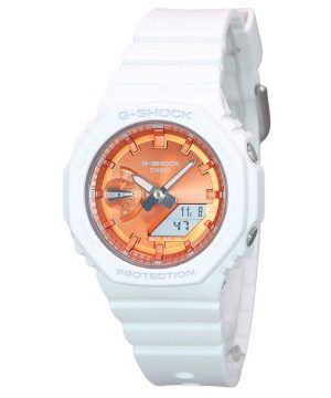 Reloj para mujer Casio G-Shock analógico digital de temporada 2023 con esfera naranja de cuarzo GMA-S2100WS-7A 200M
