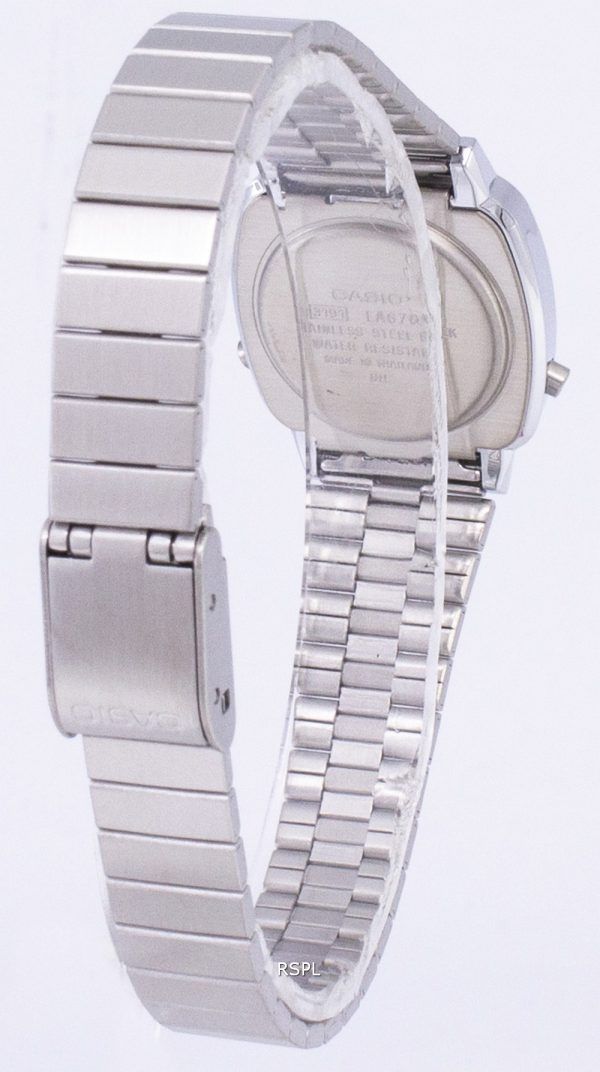 Reloj Casio Digital Classic alarma temporizador LA670WA-1DF LA670WA-1 de las mujeres