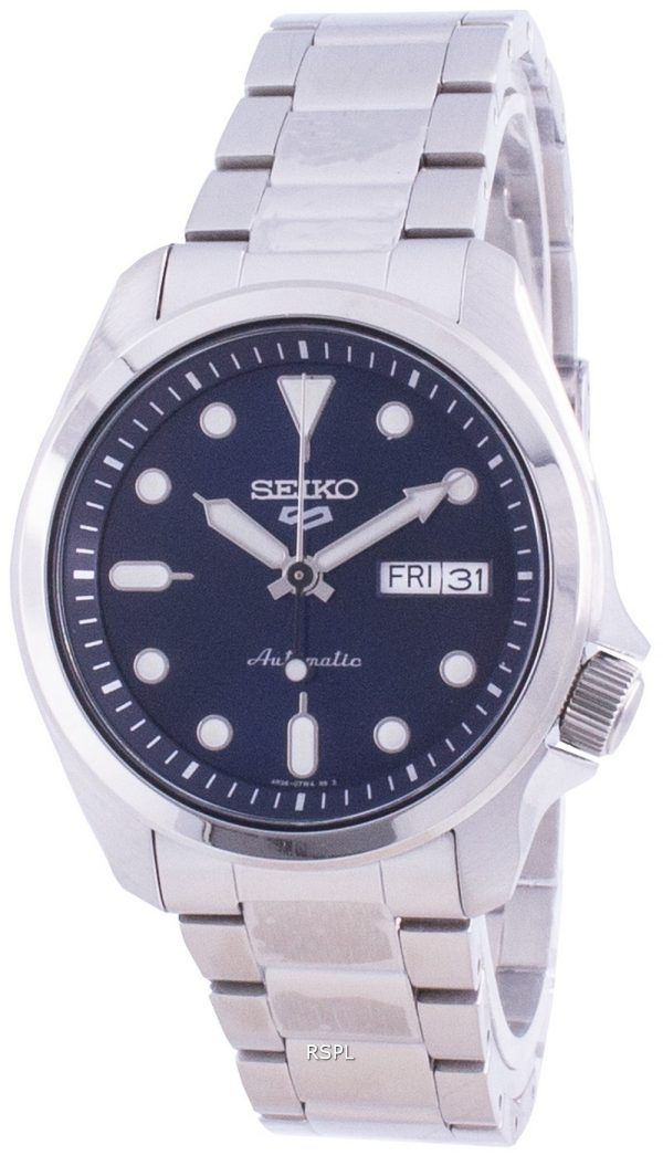 Seiko 5 Sports Blue Dial Automatic SRPE53 SRPE53K1 SRPE53K 100M Reloj para hombre