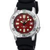 Reloj para hombre Ratio FreeDiver Professional con esfera roja y zafiro de cuarzo 22AD202-RED 200M