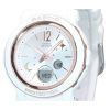 Reloj Casio Baby-G Moon And Star Series analÃ³gico digital con esfera blanca de cuarzo BGA-290DS-7A 100M para mujer