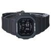 Reloj Casio Baby-G digital con correa de resina negra de cuarzo BGD-565U-1 100M para mujer