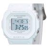 Reloj Casio Baby-G digital con correa de resina blanca de cuarzo BGD-565U-7 100M para mujer
