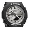 Reloj Casio G-Shock analÃ³gico digital negro y plateado con correa de resina de cuarzo GA-2100SB-1A 200M para hombre