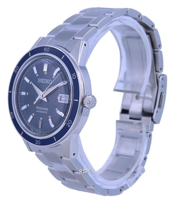 Reloj para hombre Seiko Presage Style 60&#39,s de acero inoxidable automático SRPG05 SRPG05J1 SRPG05J