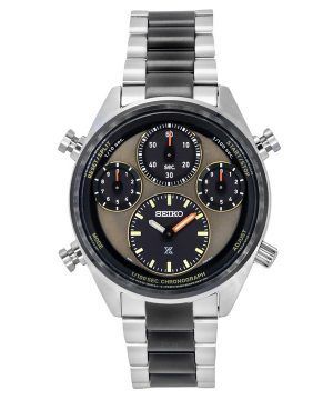 Reloj para hombre Seiko Prospex Speedtimer Edición limitada Cronógrafo Acero inoxidable Esfera marrón Solar SFJ005P1 100M