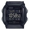 Reloj Casio Digital negro con doble hora y correa de resina de cuarzo W-800H-1BV 100M para hombre