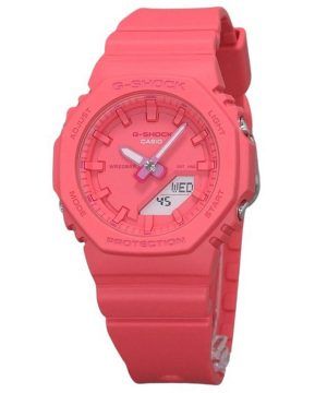 Reloj Casio G-Shock analógico digital con correa de resina y esfera rosa de cuarzo GMA-P2100-4A 200M para mujer