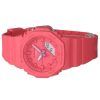 Reloj Casio G-Shock analógico digital con correa de resina y esfera rosa de cuarzo GMA-P2100-4A 200M para mujer