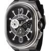 Invicta Lupah Revolution 2.0 Chronograph Black Dial Quartz 45586 100M Men's Watch