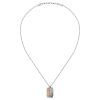 Maserati Jewels Stainless Steel Necklace With Charm JM222AVD01 For Men