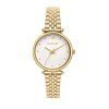 Reloj para mujer Oui &, Me Etoile de acero inoxidable en tono dorado con esfera blanca y cuarzo ME010295