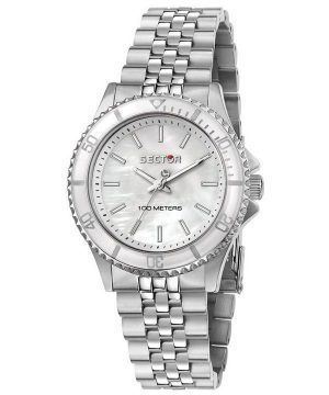 Sector 230 Just Time Stainless Steel Mother Of Pearl Dial Quartz R3253161527 100M Women's Watch