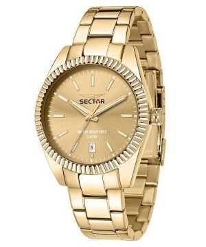 Sector 240 Multifunction Gold Tone Stainless Steel Gold Dial Quartz R3253240026 Men's Watch