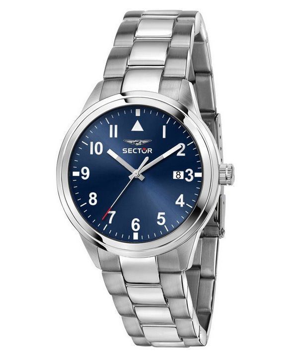 Sector 670 Date And Time Blue Dial Stainless Steel Quartz R3253540015 Women's Watch