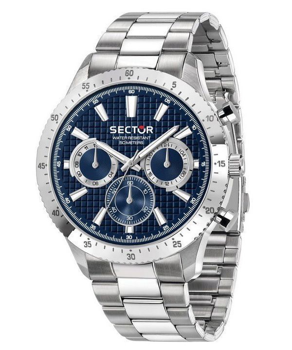 Sector 270 Multifunction Stainless Steel Blue Dial Quartz R3253578022 Men's Watch