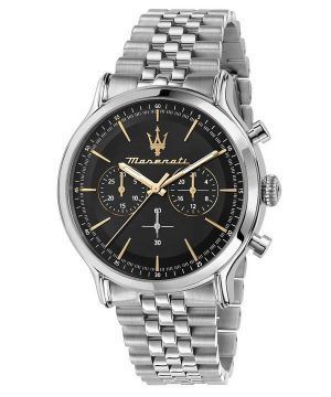 Maserati Epoca Chronograph Black Dial Quartz R8873618017 100M Men's Watch
