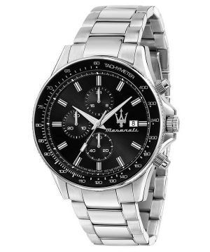Maserati Sfida Chronograph Black Dial Quartz R8873640015 100M Men's Watch