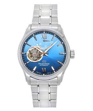 Reloj para hombre Orient Star Contemporary Edición limitada con corazón abierto y esfera azul automático RE-AT0017L00B 100M con