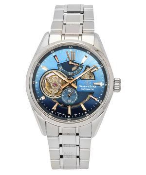 Reloj para hombre Orient Star Contemporary Edición limitada con corazón abierto y esfera azul automático RE-AV0122L00B 100M con