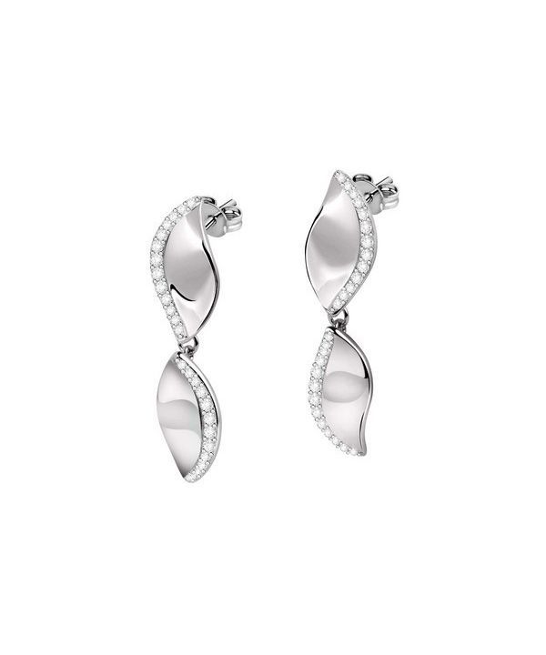 Morellato Foglia 925 Silver Earrings SAKH35 For Women