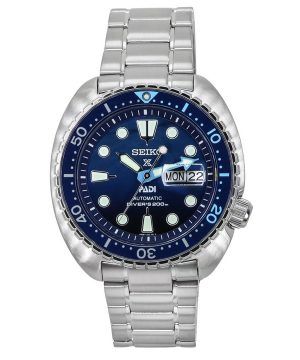 Reloj para hombre Seiko Prospex The Great Blue Turtle PADI Edicií³n especial con esfera azul automí¡tico Diver&#39,s SRPK01K1 200M