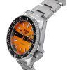 Seiko 5 Sports SKX Style The New Double Hurricane Special Edition Orange Dial Automatic SRPK11K1 100M Men's Watch