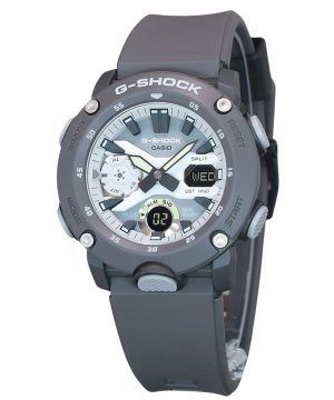 Reloj para hombre Casio G-Shock Hidden Glow Series analógico digital con correa de resina y esfera gris de cuarzo GA-2000HD-8A 2