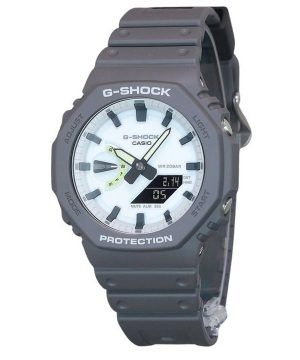 Reloj Casio G-Shock Hidden Glow Series Analógico Digital con base biológica Correa de resina Esfera blanca Cuarzo GA-2100HD-8A 2