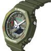 Reloj para hombre Casio G-Shock analógico digital Smartphone Link Bluetooth esfera verde Solar GA-B2100FC-3A 200M