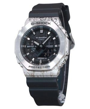 Reloj para hombre Casio G-Shock analógico digital grunge camuflaje serie esfera gris cuarzo GM-2100GC-1A 200M