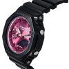 Reloj para mujer Casio G-Shock analógico digital con correa de resina y esfera burdeos de cuarzo GMA-S2100RB-1A 200M